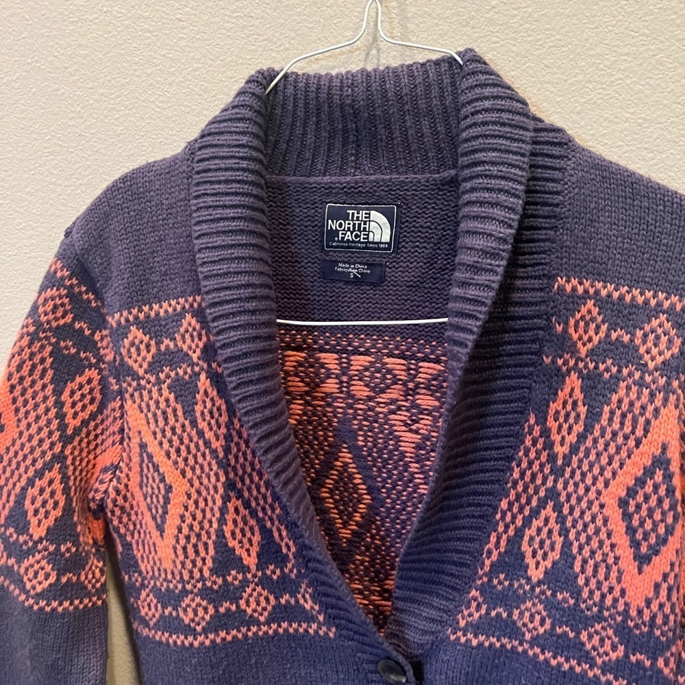 The North Face Jacquardigan Sweater Women’s Button Down Sweater - Picture 3 of 6